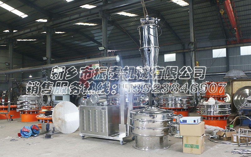 長葛負(fù)極材料專用振動(dòng)篩發(fā)貨，福經(jīng)理注意查收！  